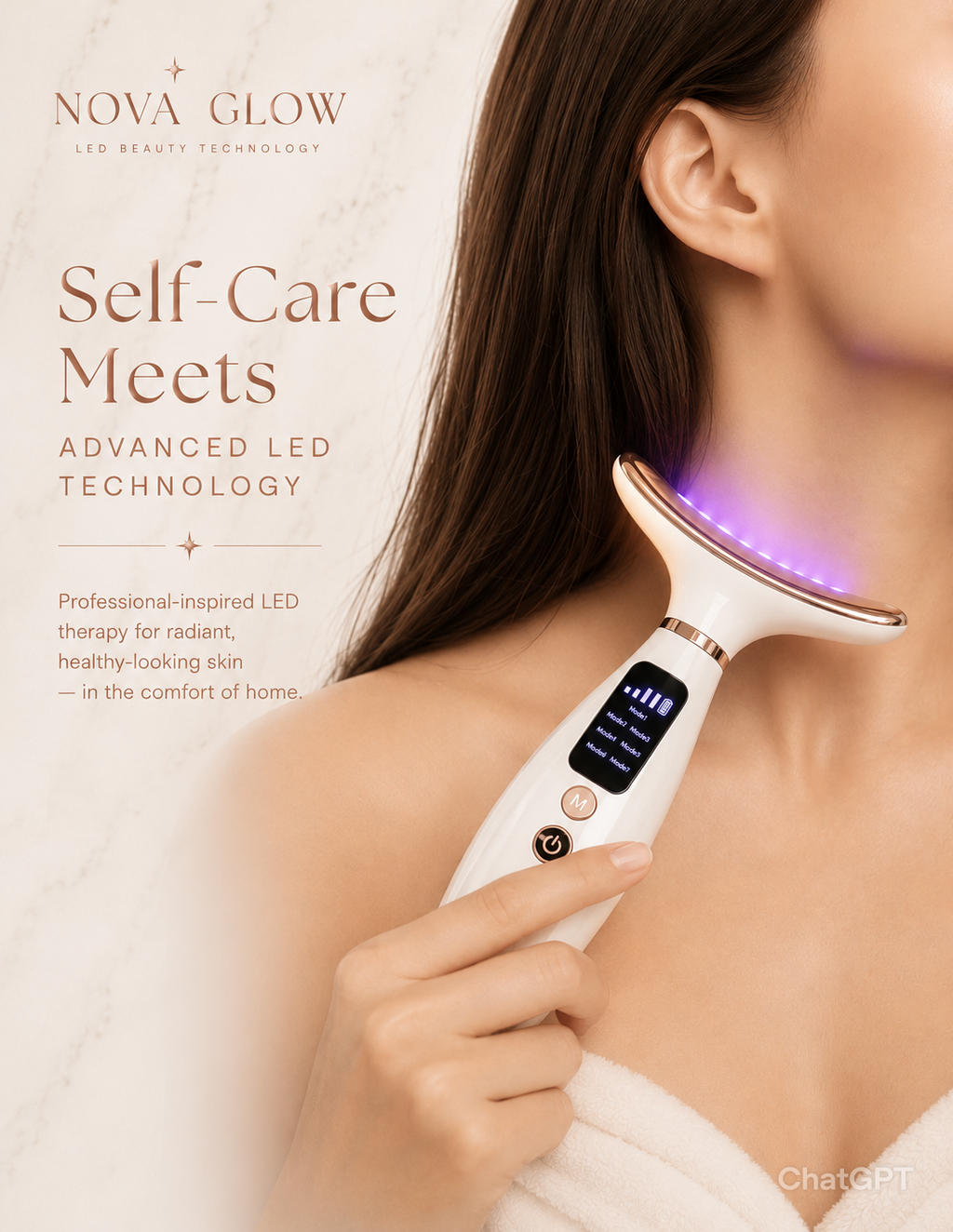 Nova Glow™ Skin Firming & Rejuvenation Tool