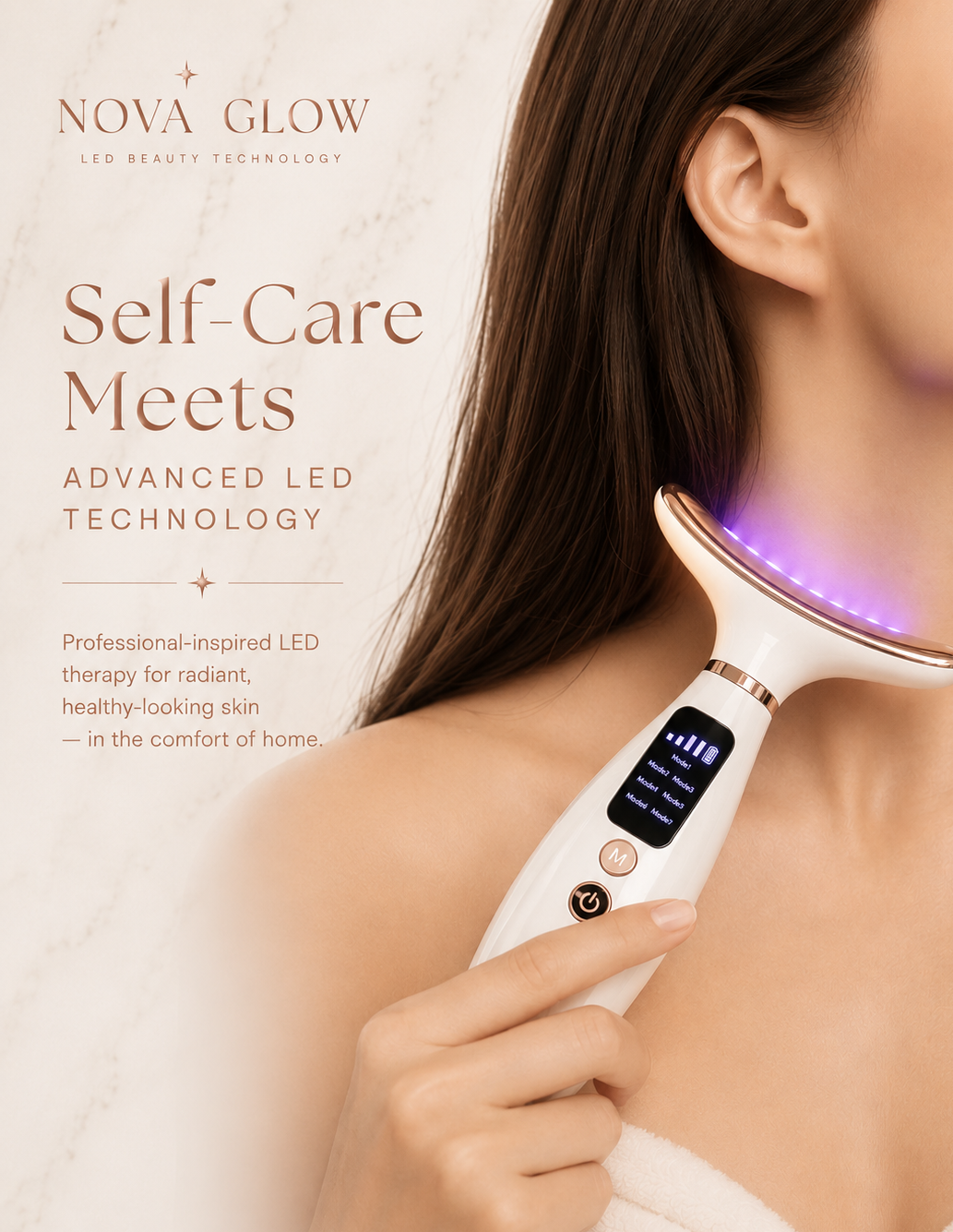 Nova Glow™ Skin Firming & Rejuvenation Tool