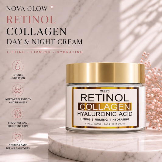 Nova Glow™ Retinol Collagen Day & Night Cream